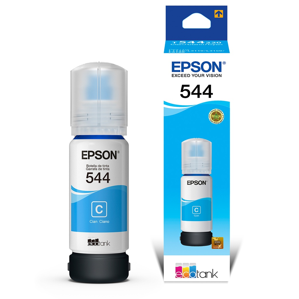 TINTA 544 EPSON CIAN