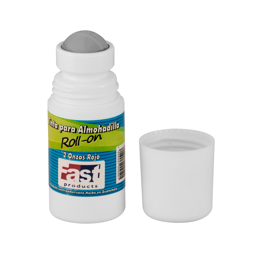 TINTA PARA ALMOHADILLA FAST 2 ONZAS NEGRO, AZUL Y ROJO