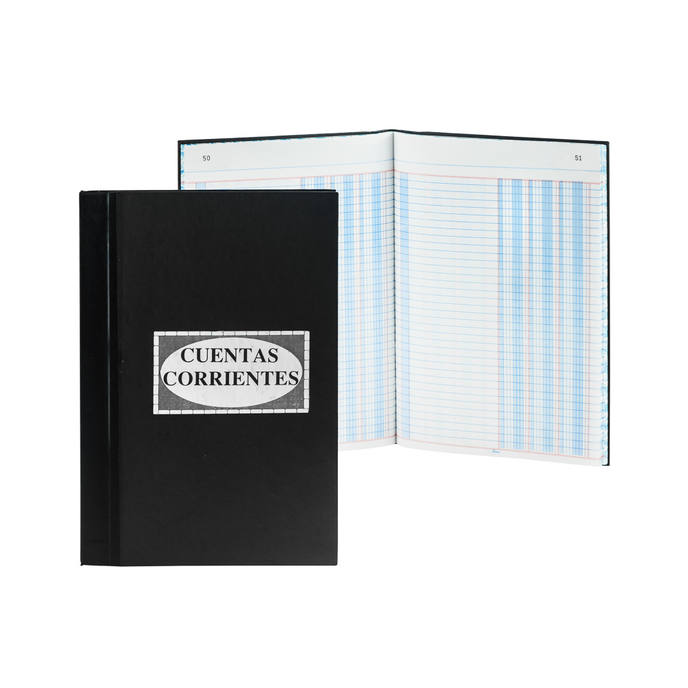 LIBRO CUENTAS CORRIENTES 50 HOJAS