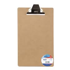 TABLA CON CLIP AMPO OFICIO