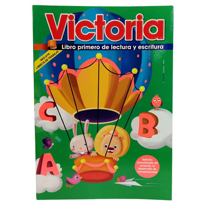 Libro Victoria  Con Libreta De Trabajo