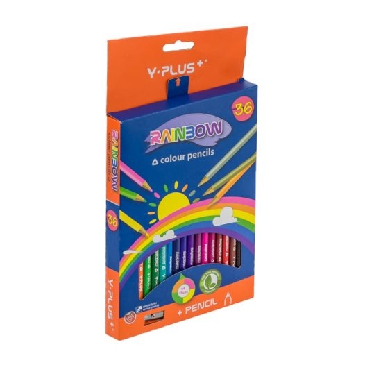 CRAYON RAINBOW 36 COLORES Y-PLUS+