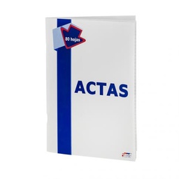 CUADERNO DE ACTAS 80 HOJAS
