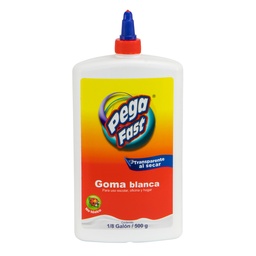 GOMA BLANCA PEGA FAST 1/8 DE GALON